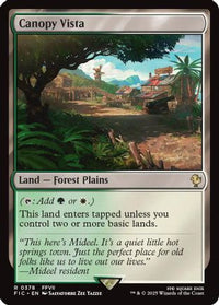 Canopy Vista (Surge Foil) -  Foil (FIC-378) - Commander: FINAL FANTASY