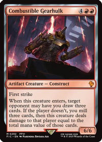 Combustible Gearhulk (Surge Foil) -  Foil (FIC-292) - Commander: FINAL FANTASY