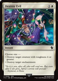 Destroy Evil (Surge Foil) -  Foil (FIC-240) - Commander: FINAL FANTASY