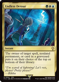 Endless Detour (Surge Foil) -  Foil (FIC-324) - Commander: FINAL FANTASY