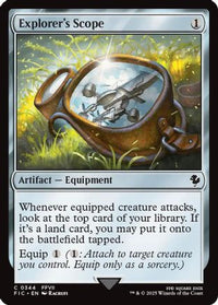 Explorer's Scope (Surge Foil) -  Foil (FIC-344) - Commander: FINAL FANTASY