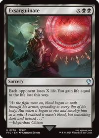 Exsanguinate (Surge Foil) -  Foil (FIC-276) - Commander: FINAL FANTASY