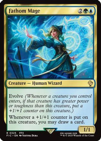 Fathom Mage (Surge Foil) -  Foil (FIC-325) - Commander: FINAL FANTASY