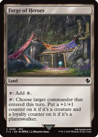 Forge of Heroes (Surge Foil) -  Foil (FIC-395) - Commander: FINAL FANTASY