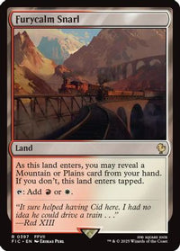 Furycalm Snarl (Surge Foil) -  Foil (FIC-397) - Commander: FINAL FANTASY