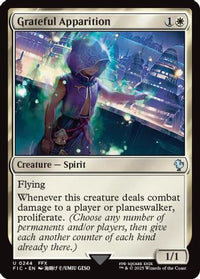 Grateful Apparition (Surge Foil) -  Foil (FIC-244) - Commander: FINAL FANTASY