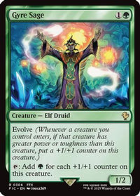 Gyre Sage (Surge Foil) -  Foil (FIC-306) - Commander: FINAL FANTASY