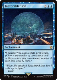 Inexorable Tide (Surge Foil) -  Foil (FIC-265) - Commander: FINAL FANTASY