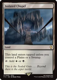 Isolated Chapel (Surge Foil) -  Foil (FIC-405) - Commander: FINAL FANTASY