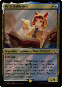 Krile Baldesion (Surge Foil) -  Foil (FIC-086) - Commander: FINAL FANTASY