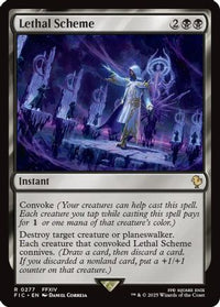 Lethal Scheme (Surge Foil) -  Foil (FIC-277) - Commander: FINAL FANTASY