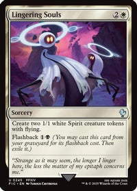 Lingering Souls (Surge Foil) -  Foil (FIC-245) - Commander: FINAL FANTASY