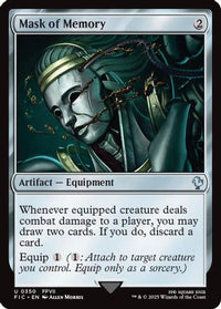 Mask of Memory (Surge Foil) -  Foil (FIC-350) - Commander: FINAL FANTASY