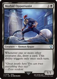 Morbid Opportunist (Surge Foil) -  Foil (FIC-278) - Commander: FINAL FANTASY