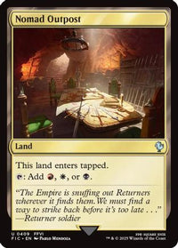Nomad Outpost (Surge Foil) -  Foil (FIC-409) - Commander: FINAL FANTASY