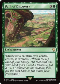 Path of Discovery (Surge Foil) -  Foil (FIC-312) - Commander: FINAL FANTASY