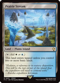 Prairie Stream (Surge Foil) -  Foil (FIC-413) - Commander: FINAL FANTASY