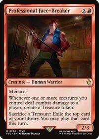 Professional Face-Breaker (Surge Foil) -  Foil (FIC-296) - Commander: FINAL FANTASY