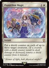 Protection Magic (Surge Foil) -  Foil (FIC-024) - Commander: FINAL FANTASY