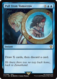 Pull from Tomorrow (Surge Foil) -  Foil (FIC-269) - Commander: FINAL FANTASY