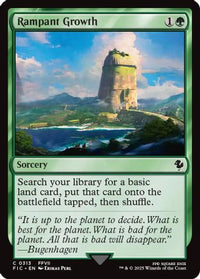 Rampant Growth (Surge Foil) -  Foil (FIC-313) - Commander: FINAL FANTASY