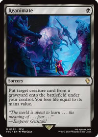 Reanimate (Surge Foil) -  Foil (FIC-282) - Commander: FINAL FANTASY