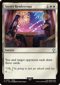 Secret Rendezvous (0253) (Surge Foil) -  Foil (FIC-253) - Commander: FINAL FANTASY