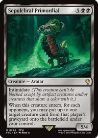 Sepulchral Primordial (Surge Foil) -  Foil (FIC-284) - Commander: FINAL FANTASY
