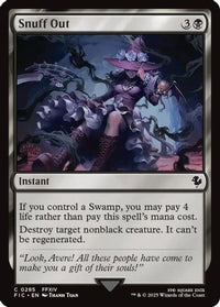 Snuff Out (Surge Foil) -  Foil (FIC-285) - Commander: FINAL FANTASY
