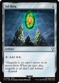 Sol Ring (0356) (Surge Foil) -  Foil (FIC-356) - Commander: FINAL FANTASY