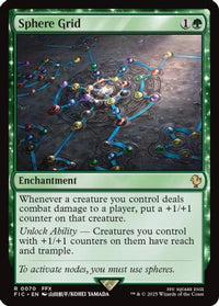 Sphere Grid (Surge Foil) -  Foil (FIC-070) - Commander: FINAL FANTASY