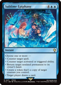 Sublime Epiphany (Surge Foil) -  Foil (FIC-271) - Commander: FINAL FANTASY