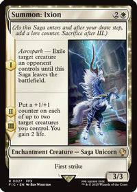 Summon: Ixion (Surge Foil) -  Foil (FIC-027) - Commander: FINAL FANTASY