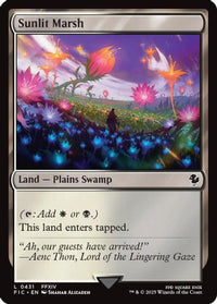 Sunlit Marsh (Surge Foil) -  Foil (FIC-431) - Commander: FINAL FANTASY