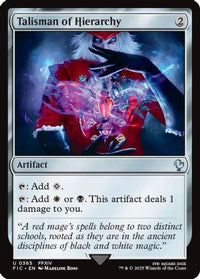 Talisman of Hierarchy (Surge Foil) -  Foil (FIC-365) - Commander: FINAL FANTASY