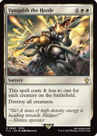 Vanquish the Horde (Surge Foil) -  Foil (FIC-260) - Commander: FINAL FANTASY