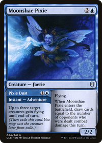 Moonshae Pixie // Pixie Dust [Commander Legends: Battle for Baldur's Gate]