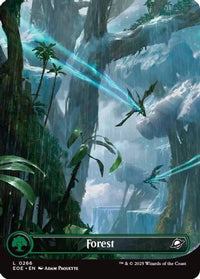 Forest (0266) (Borderless) (EOE-266) - Edge of Eternities Foil