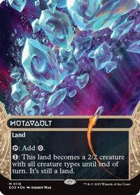 Mutavault (0118) (Borderless) (Galaxy Foil) (EOS-118) - Edge of Eternities: Stellar Sights Foil