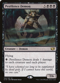 Pestilence Demon [Commander 2014]
