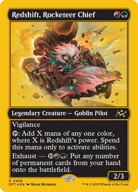 Redshift, Rocketeer Chief -  Foil (DFT-489) - Aetherdrift