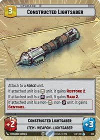 Constructed Lightsaber (Hyperspace) (525) - Legends of the Force