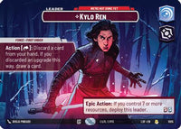 Kylo Ren - We're Not Done Yet (Showcase) (1005) - Legends of the Force Foil
