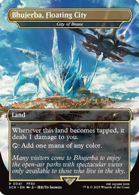 Bhujerba, Floating City - City of Brass (GAME-041) - Game Day & Store Championship Promos Foil