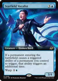 Starfield Vocalist (Extended Art) (EOE-328) - Edge of Eternities Foil