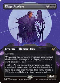 Elegy Acolyte (Borderless) (EOE-293) - Edge of Eternities Foil