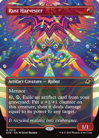 Rust Harvester (Borderless) (EOE-310) - Edge of Eternities Foil