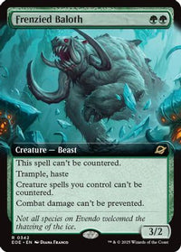 Frenzied Baloth (Extended Art) (EOE-342) - Edge of Eternities Foil