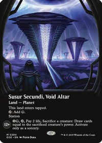 Susur Secundi, Void Altar (Borderless) (EOE-284) - Edge of Eternities