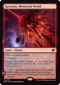 Kavaron, Memorial World (EOE-255) - Edge of Eternities Foil